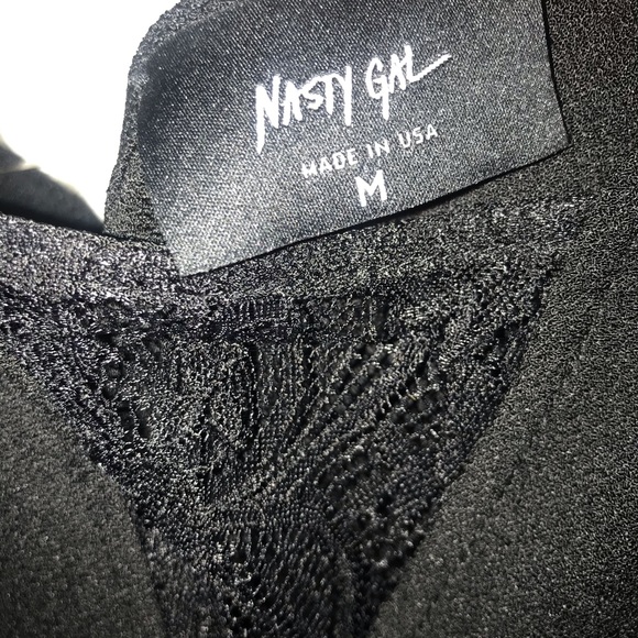 Nasty Gal Black Lace Jumpsuit - Picture 11 of 12